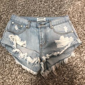 One Teaspoon Bandit Shorts 25